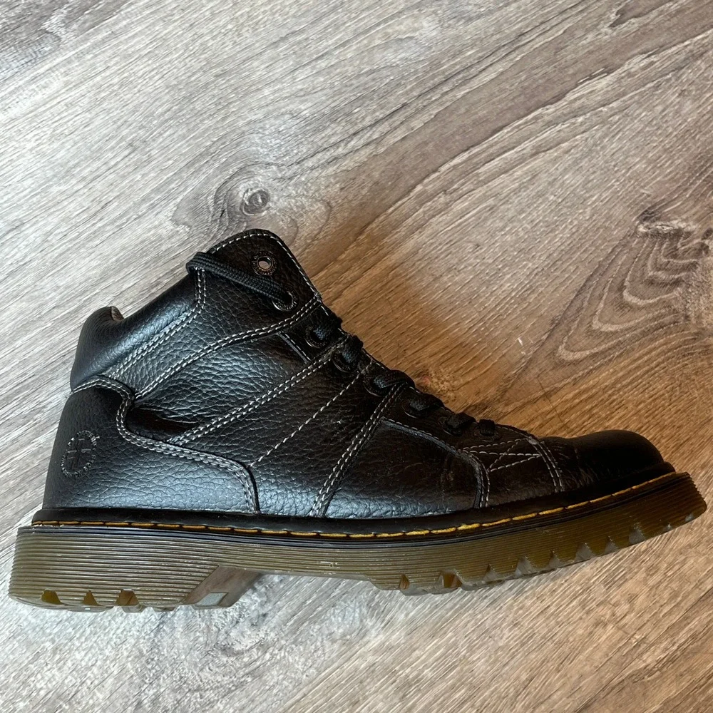 Dr Martens Harrisland RIGHT ONLY Black Leather Mid Top Boot Mens 9 AW004 SK01R